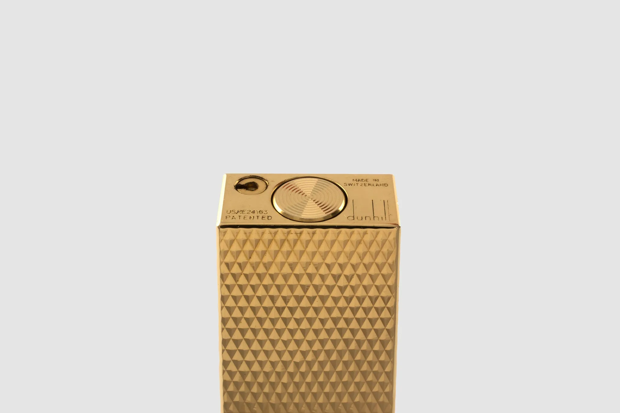 Dunhill Gold Plated "Rollagas" Table Lighter