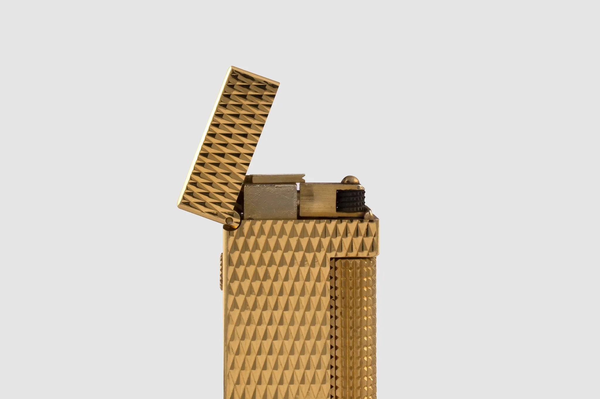 Dunhill Gold Plated "Rollagas" Table Lighter
