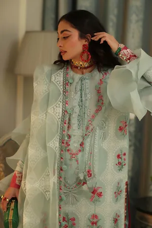 EL22-01 B (LARA)  | Elan Lawn 2022 | Unstitched Embroidered Lawn Suit