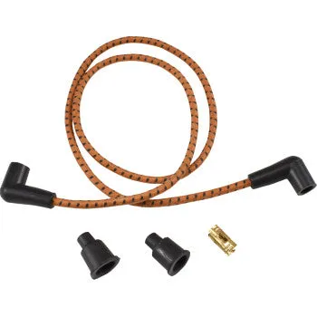 Electric Ignition Spark Plug Wire Kit -Brown/Black