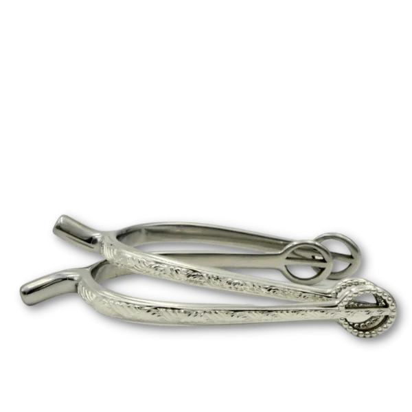 Engraved English Spur