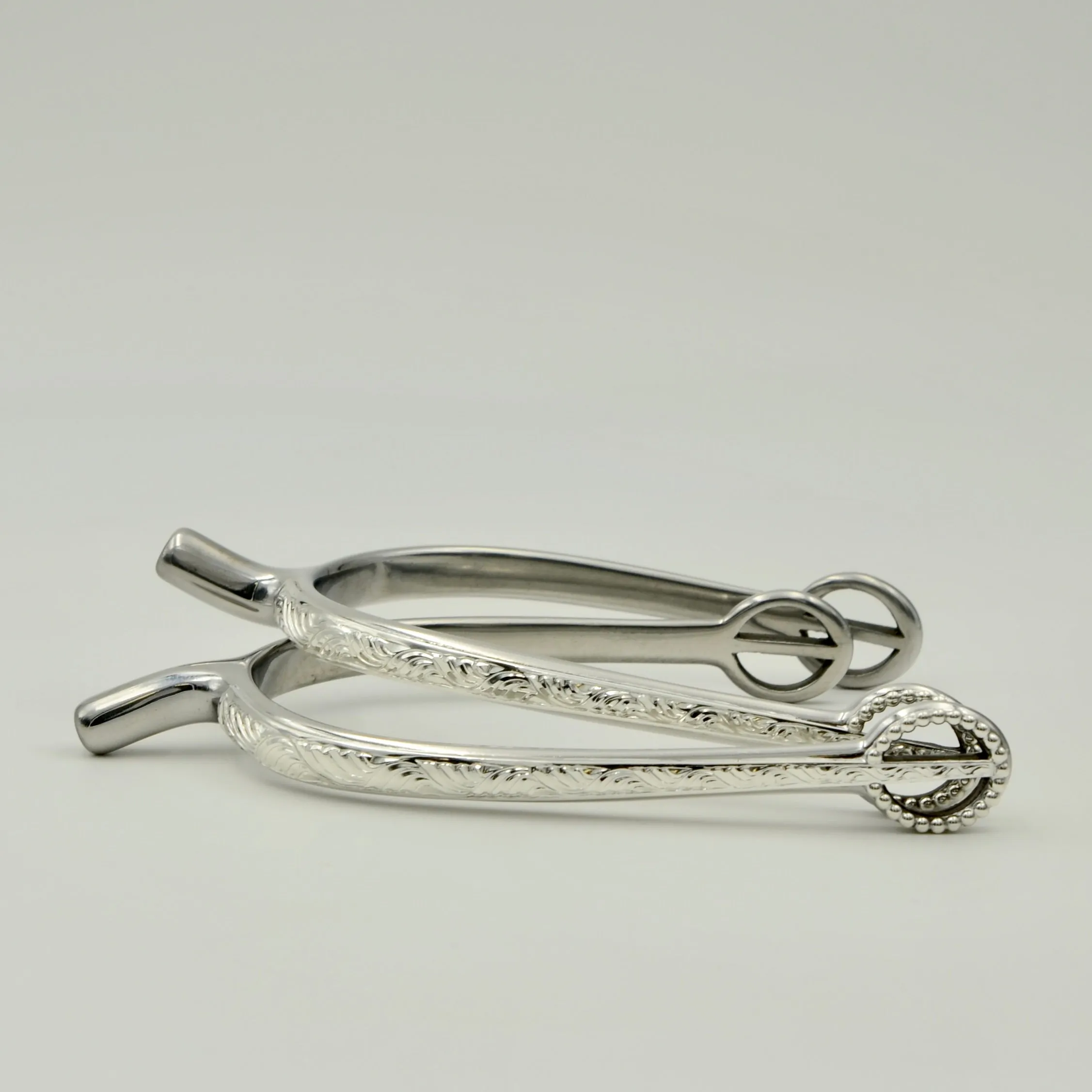 Engraved English Spur