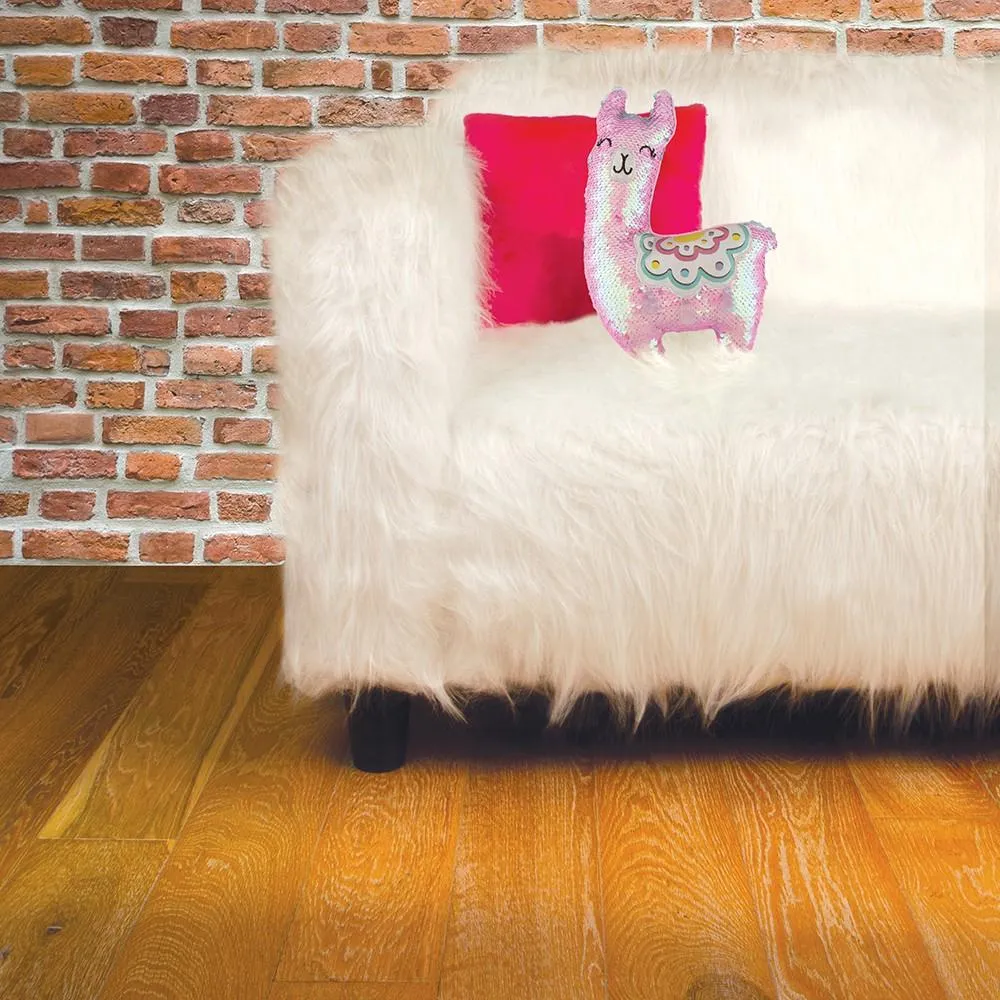 Fashion Angels Sequin Plush Llama