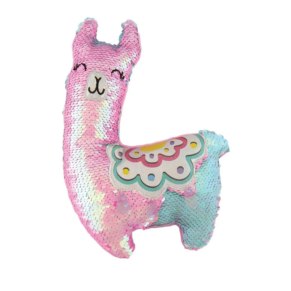 Fashion Angels Sequin Plush Llama