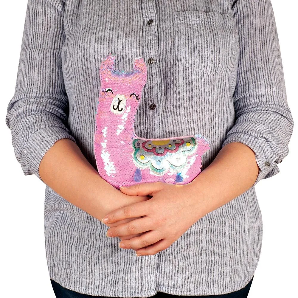 Fashion Angels Sequin Plush Llama