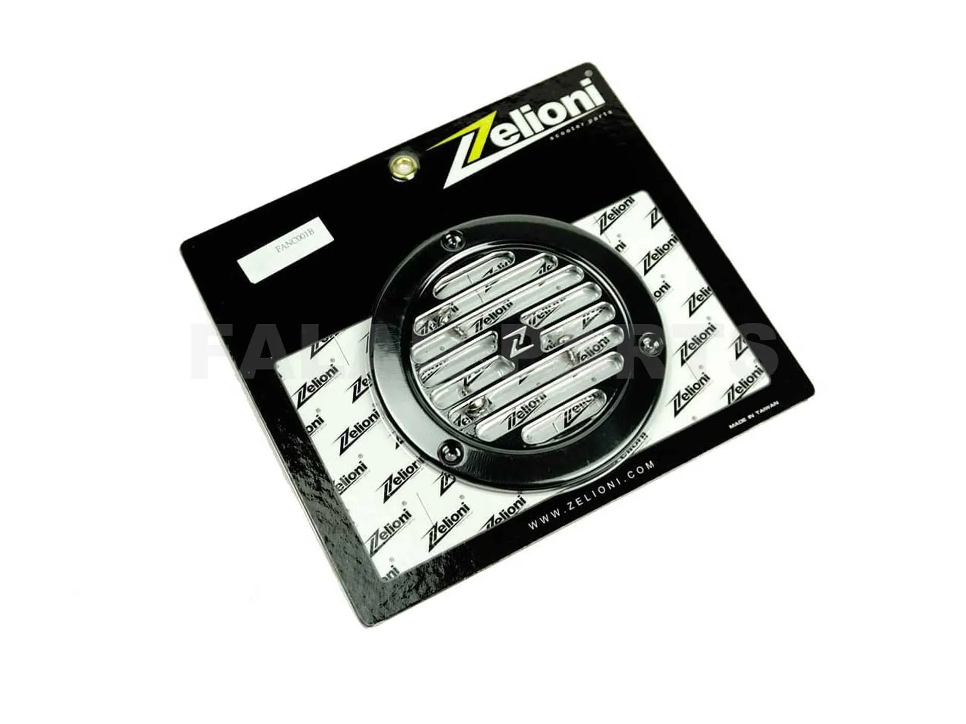 Flywheel Cover ZELIONI "Vintage" Matt Black | Vespa LX/S/Primavera /Sprint/946 125-150cc