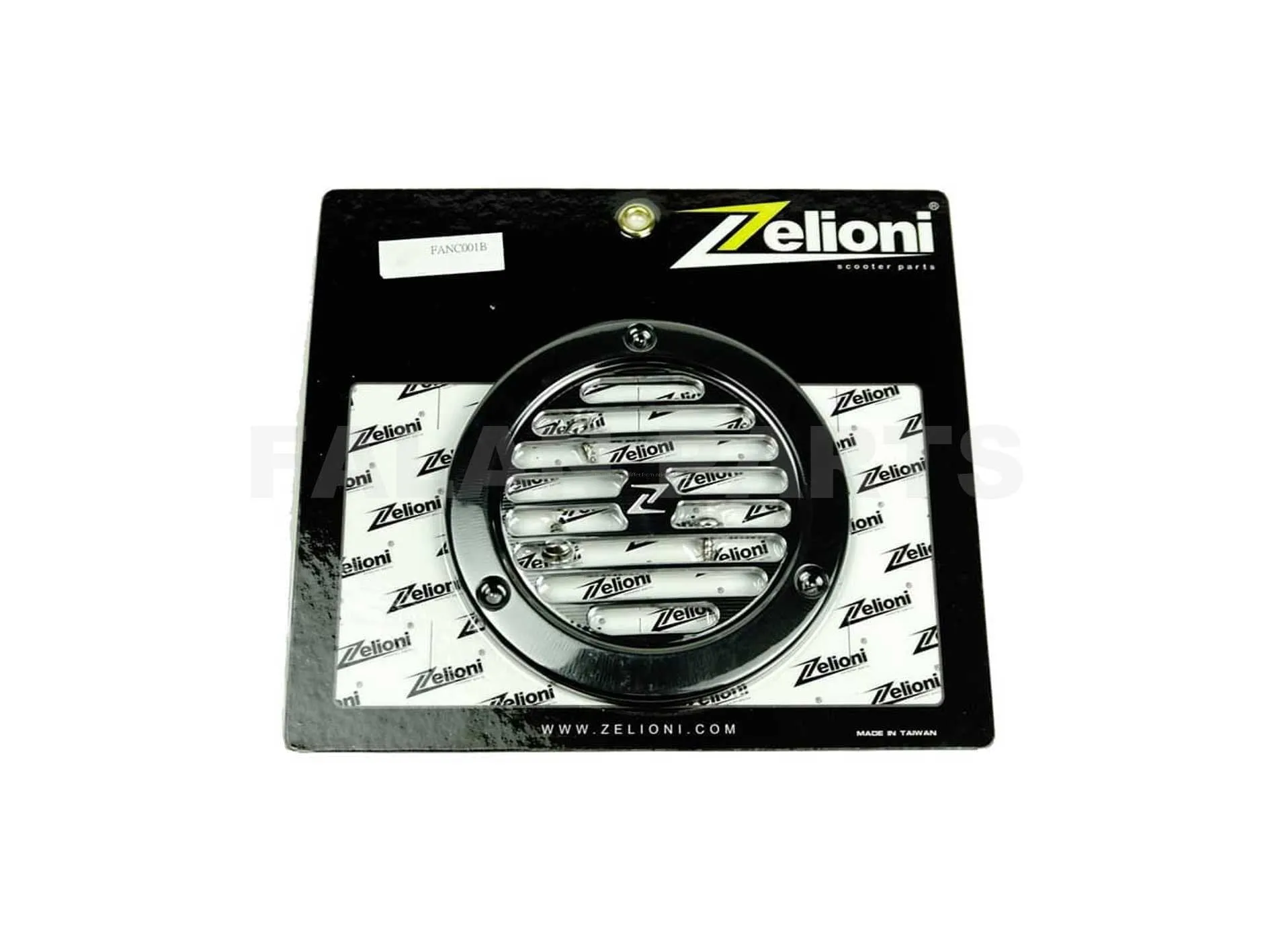 Flywheel Cover ZELIONI "Vintage" Matt Black | Vespa LX/S/Primavera /Sprint/946 125-150cc
