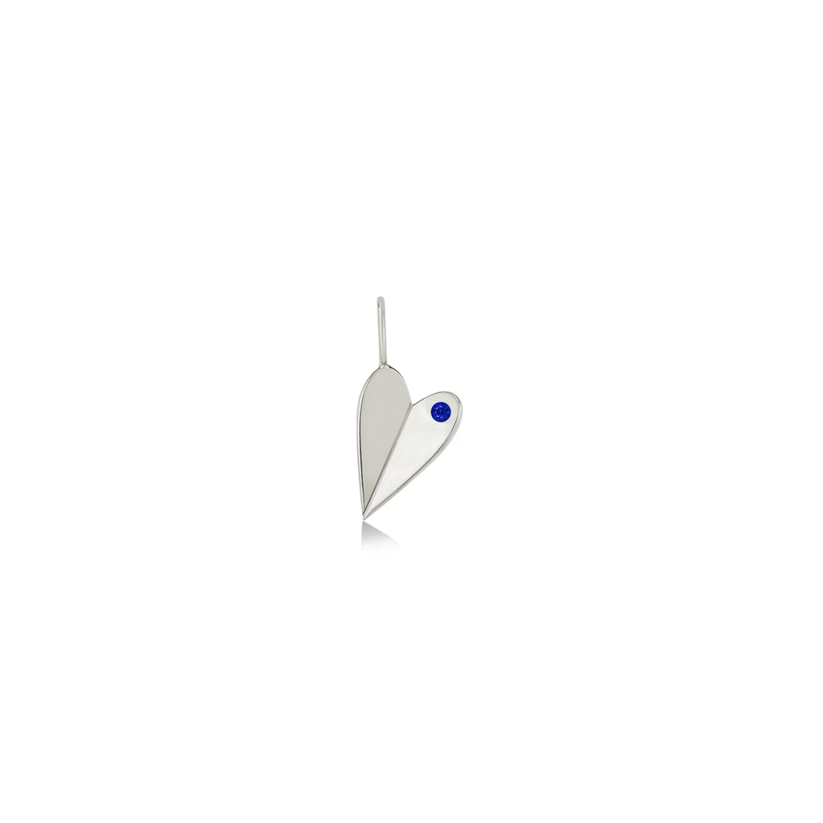 Folded Heart Charm