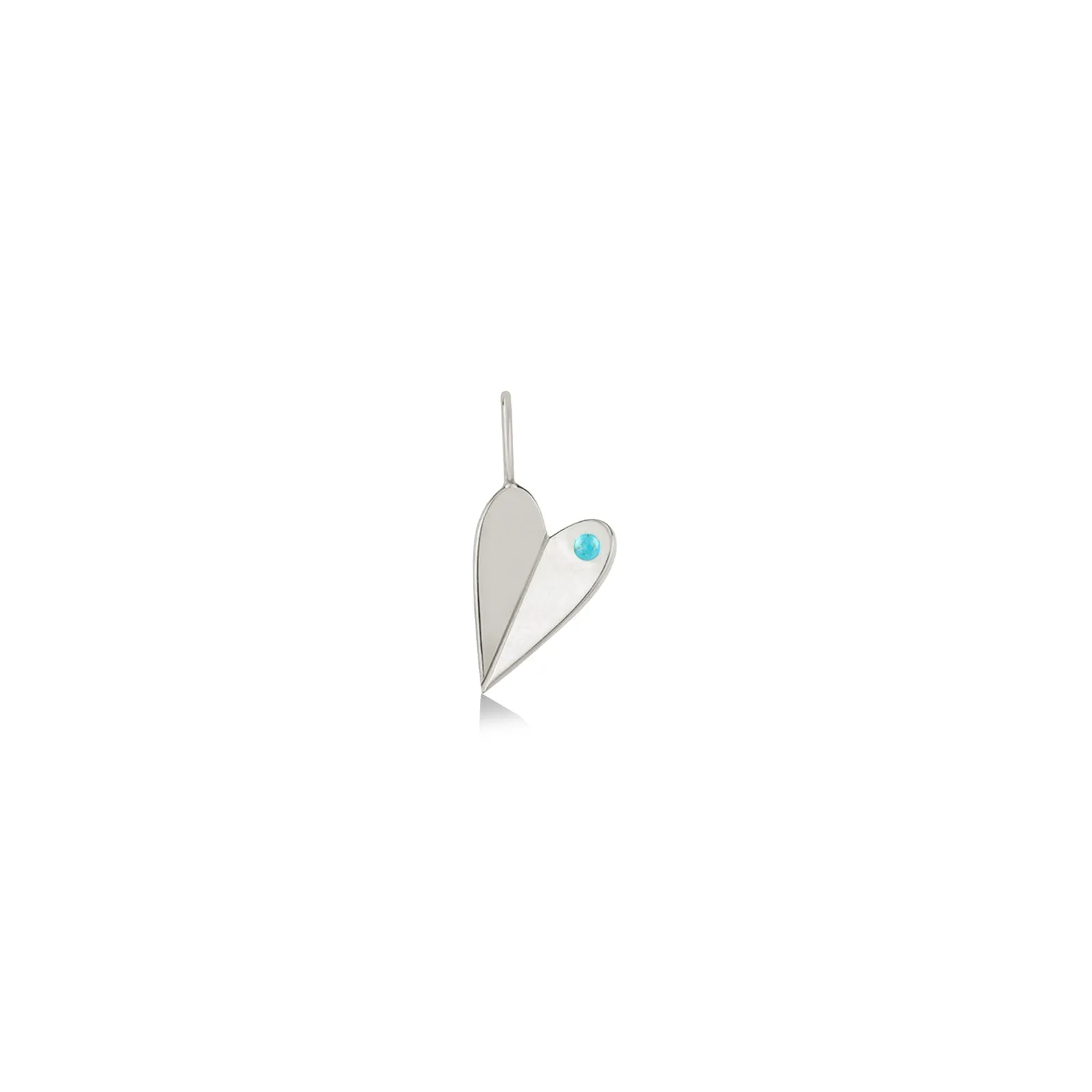 Folded Heart Charm