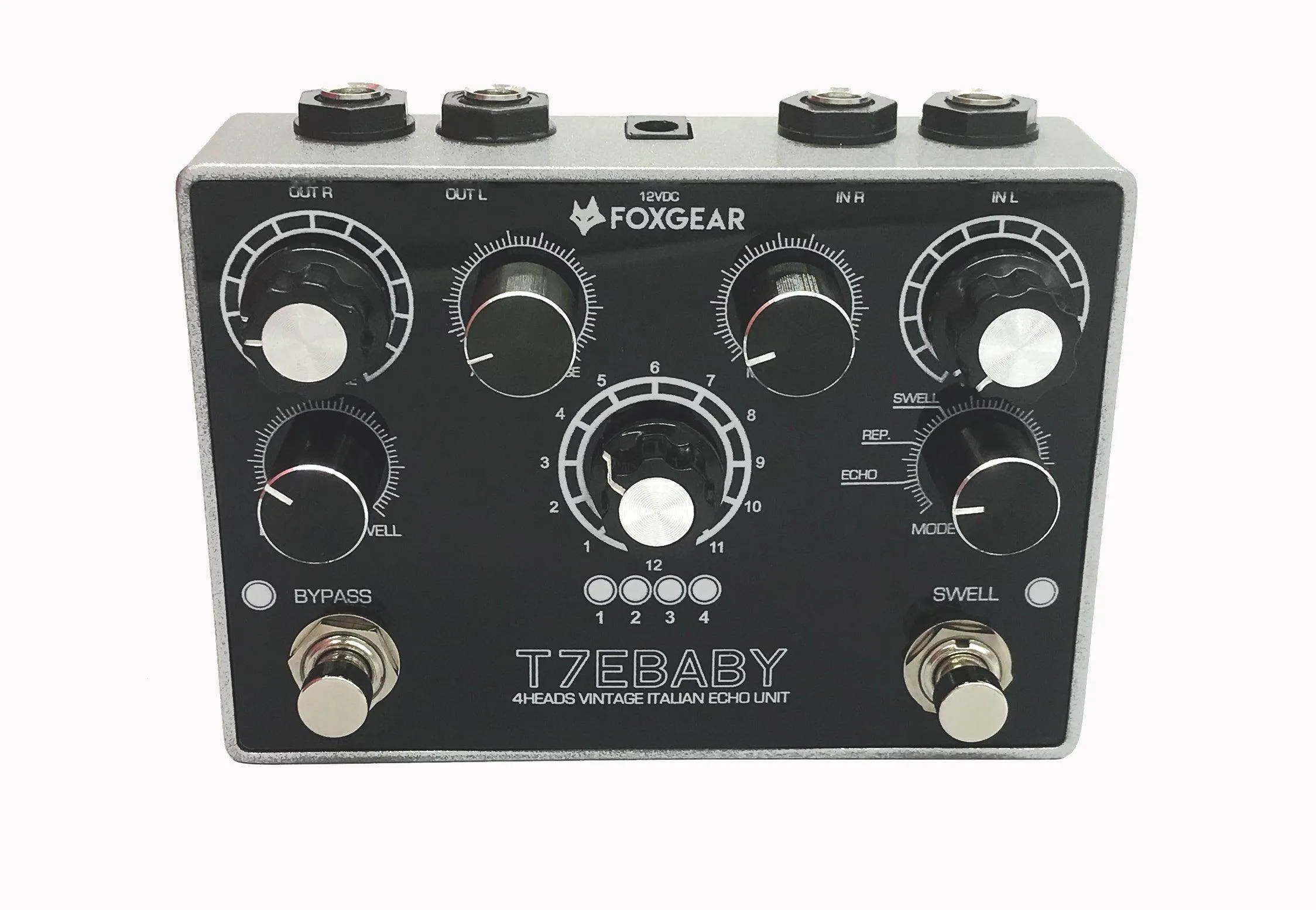 Foxgear T7E BABY (4 Heads Stereo Vintage Italian Echo)