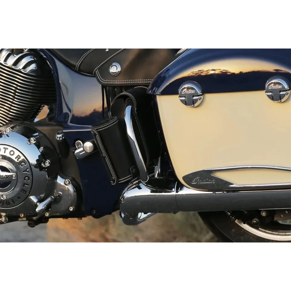 Genuine Leather Rear Highway Bar Bag