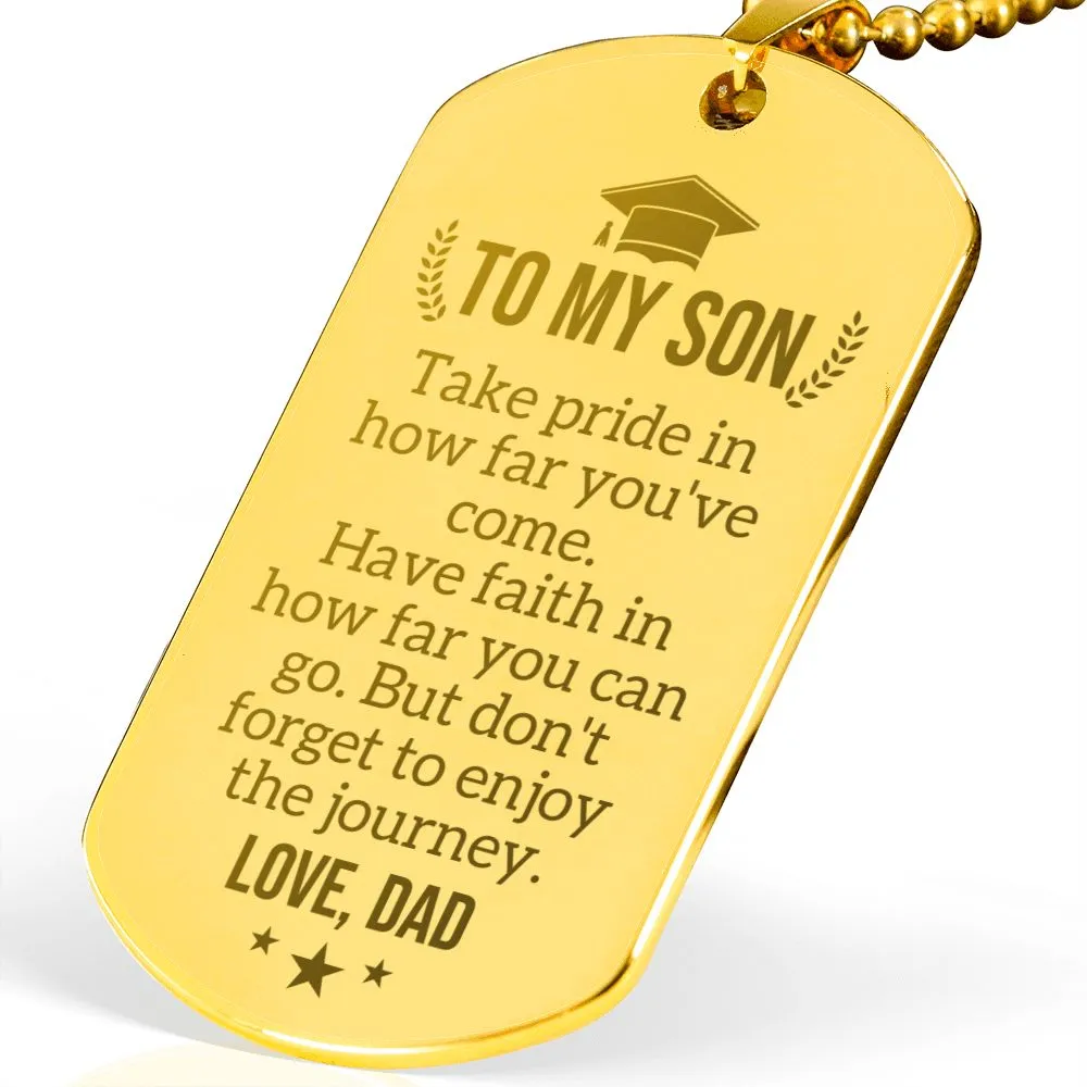 Graduation Gift for Son from Dad, Son Graduation Gift from Dad