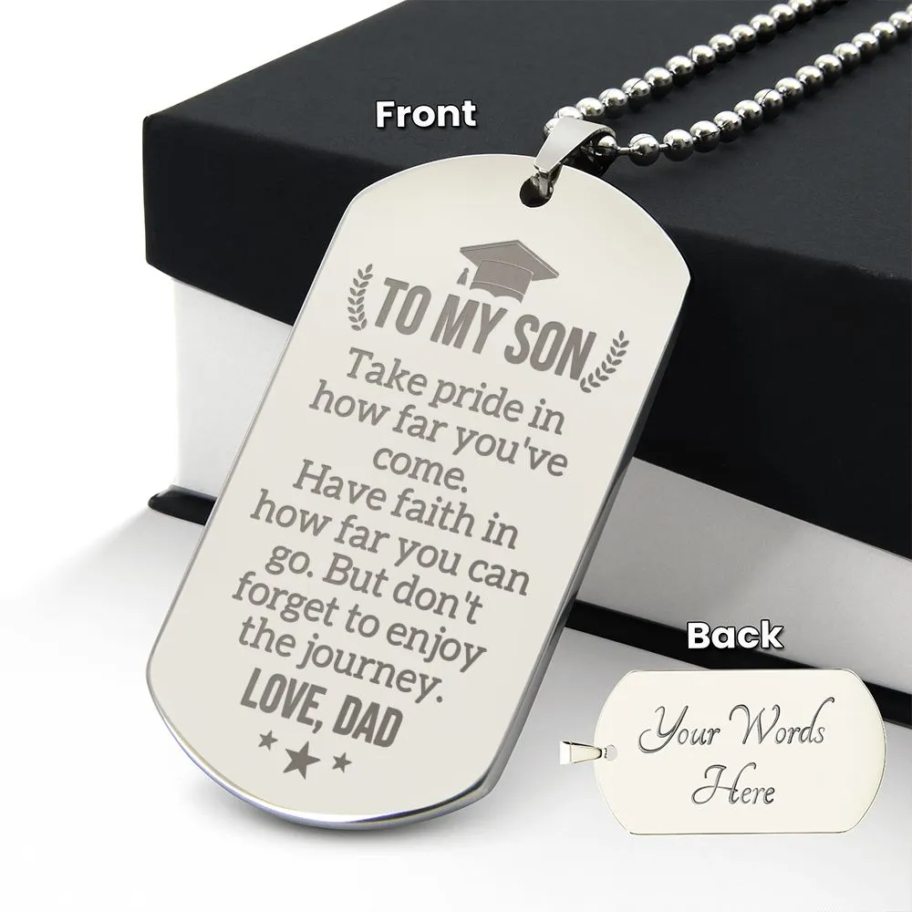 Graduation Gift for Son from Dad, Son Graduation Gift from Dad