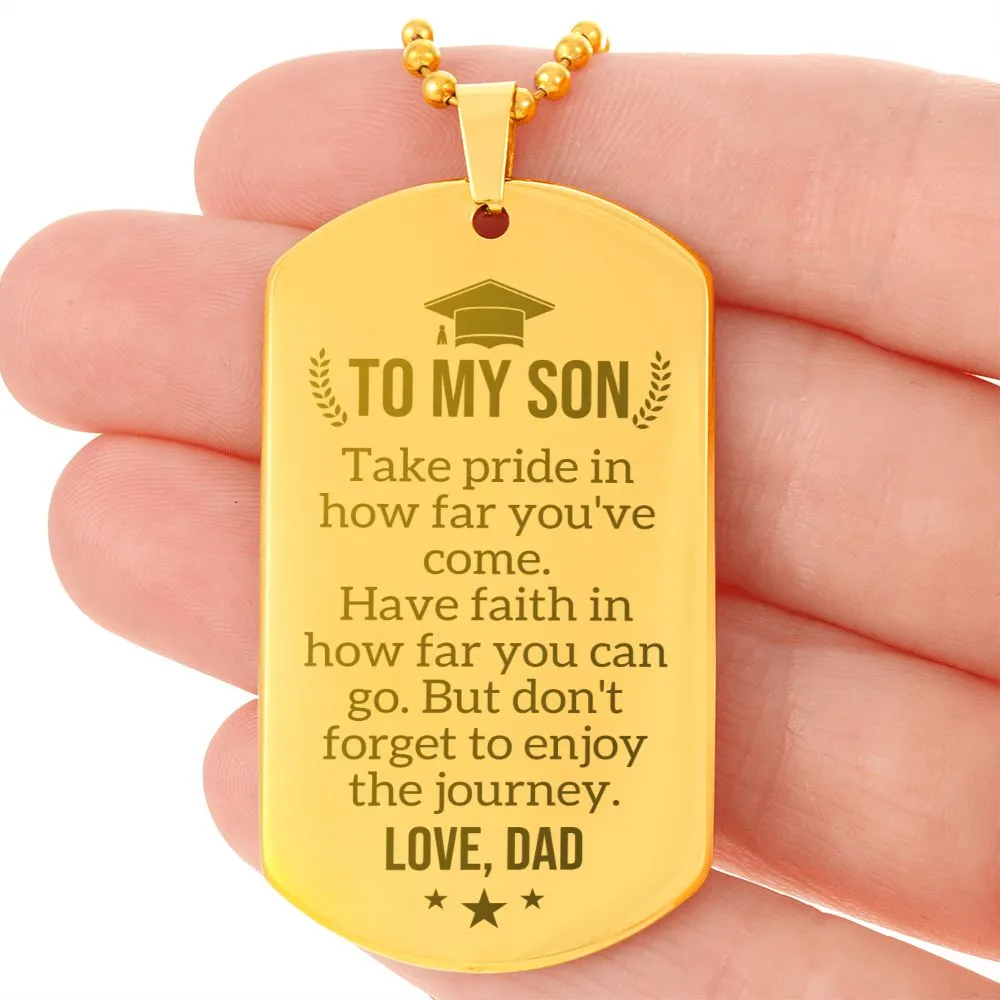 Graduation Gift for Son from Dad, Son Graduation Gift from Dad