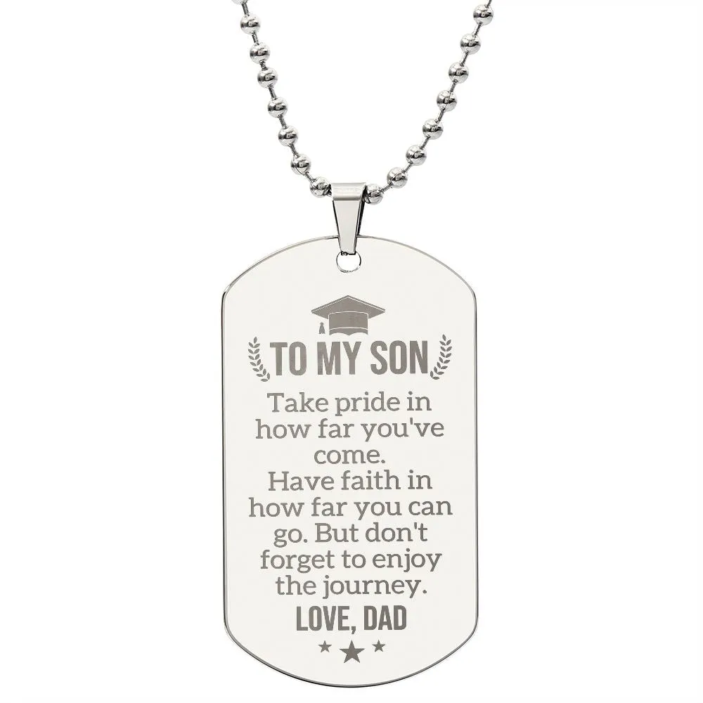 Graduation Gift for Son from Dad, Son Graduation Gift from Dad