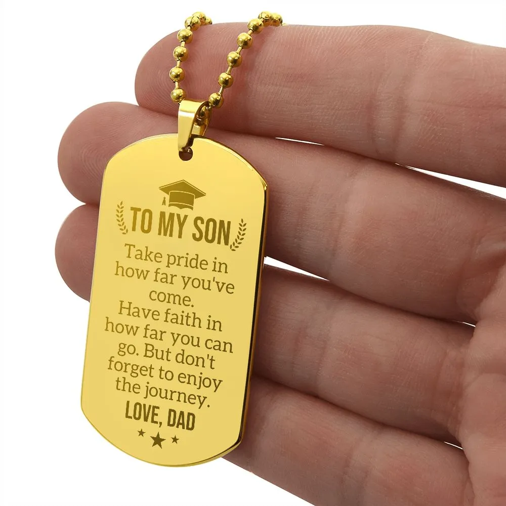 Graduation Gift for Son from Dad, Son Graduation Gift from Dad