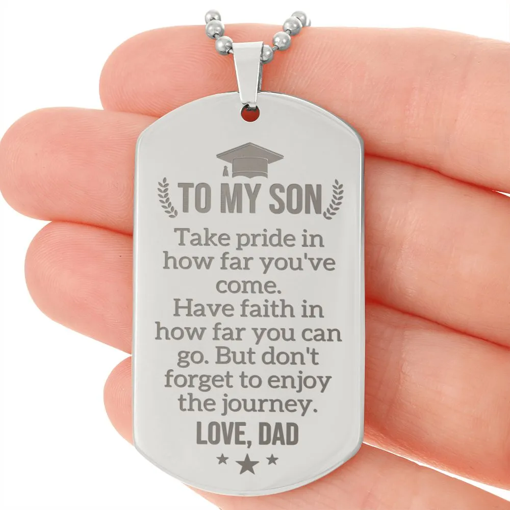 Graduation Gift for Son from Dad, Son Graduation Gift from Dad
