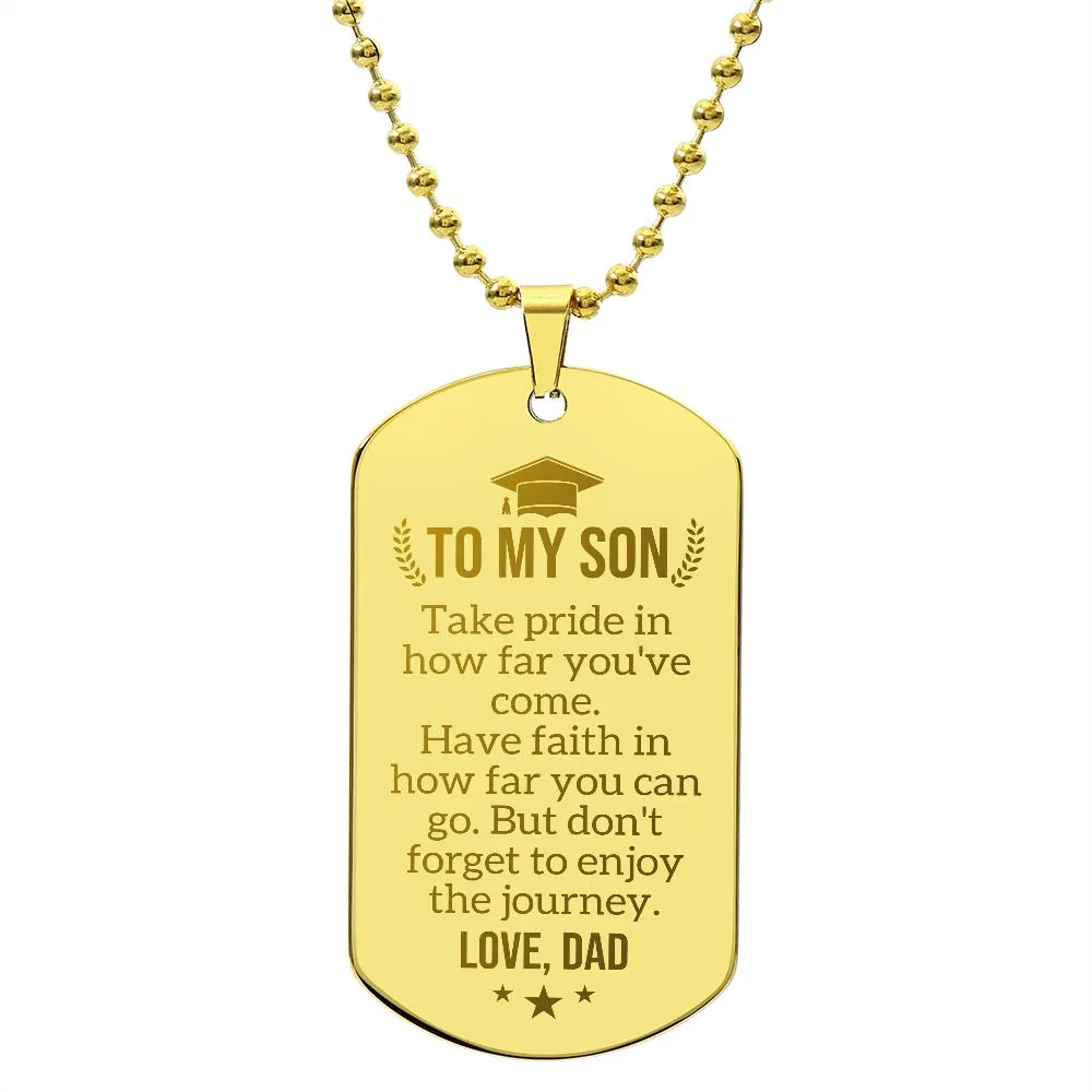 Graduation Gift for Son from Dad, Son Graduation Gift from Dad