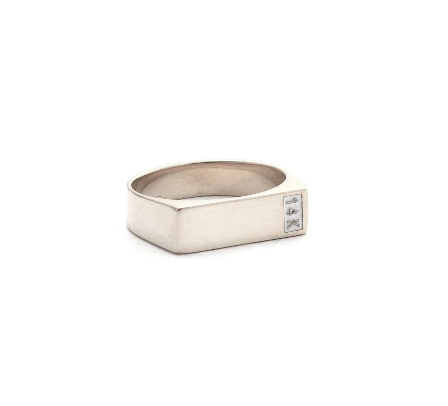 Hallmark Plateau Pinky Ring