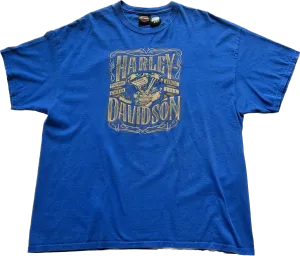 Harley Davidson Blue 'Tombstone Arizona' Tee