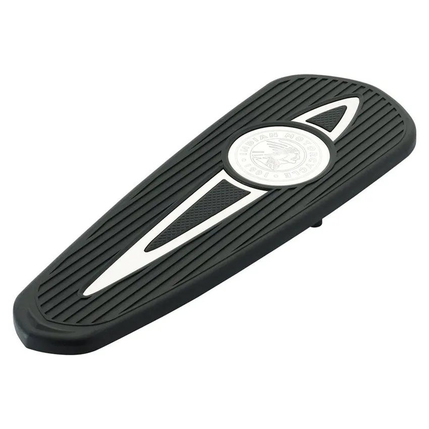Headdress Rider Floorboard Pads in Polished, Pair