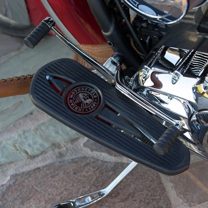 Headdress Rider Floorboard Pads in Polished, Pair