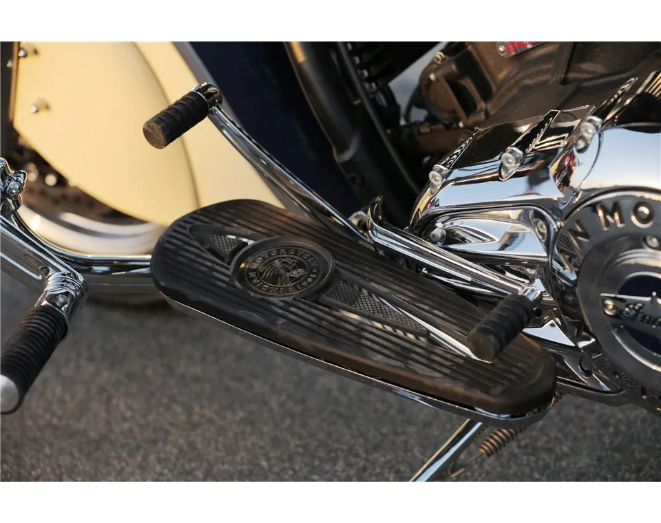 Headdress Rider Floorboard Pads in Polished, Pair