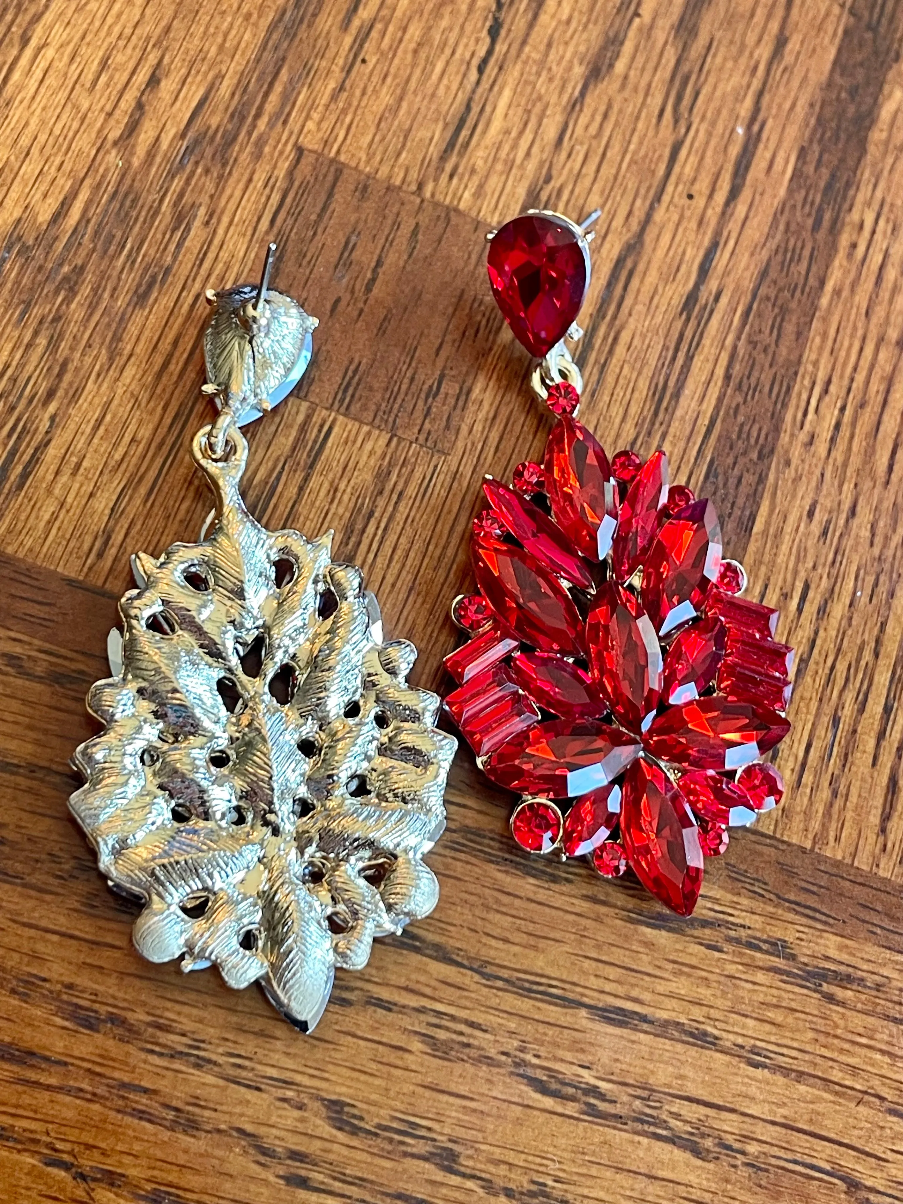 Here For The Party Rhinestone Cluster Earrings