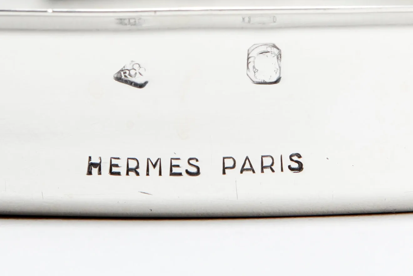 Hermès Sterling Bottle Coaster