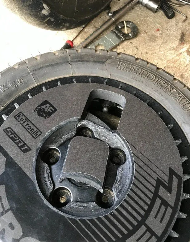 Hub Cap AF Parts AEROWHEEL 10" Rim | Vespa ET2/ET4 50-150cc Piaggio ZIP