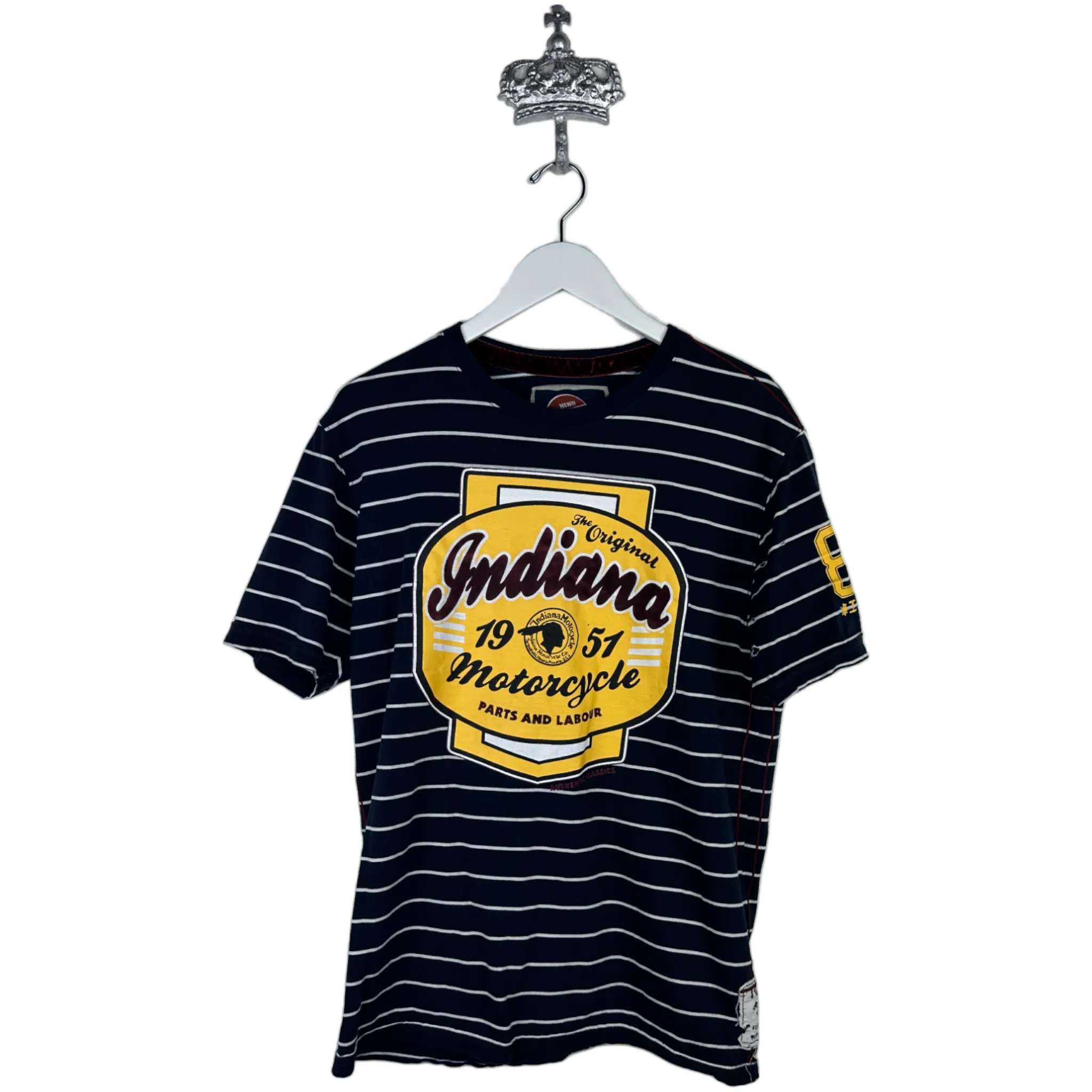 INDIANA MOTORCYCLE T-SHIRT - M