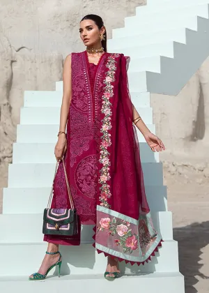 Jewel by the Beach - 3B - Mahogany | Crimson Serendipity Luxury Lawn Collection 2022