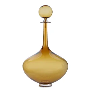 Joe Cariati Amber Genie Bottle Decanter