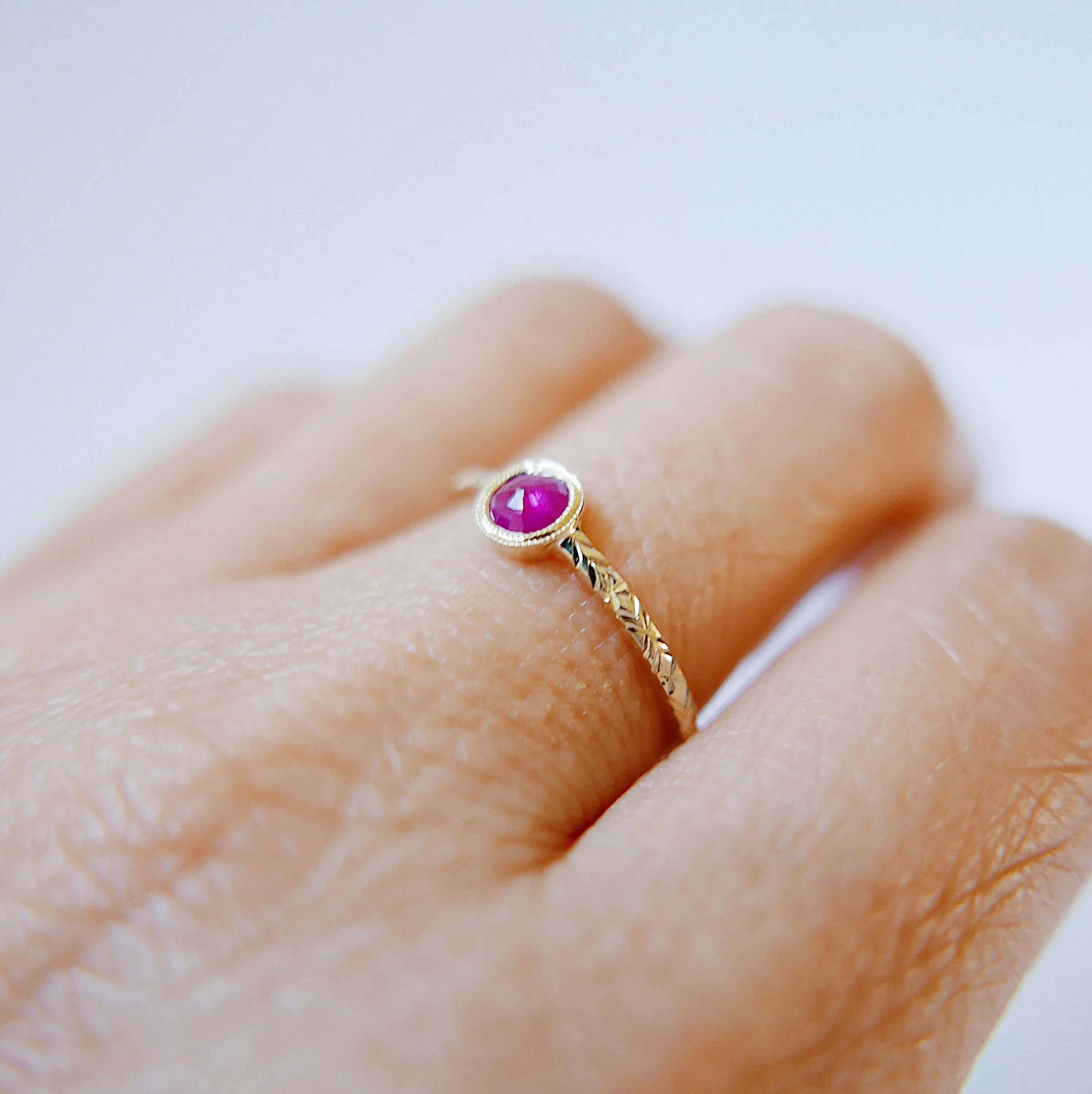 Juliette Ruby Ring