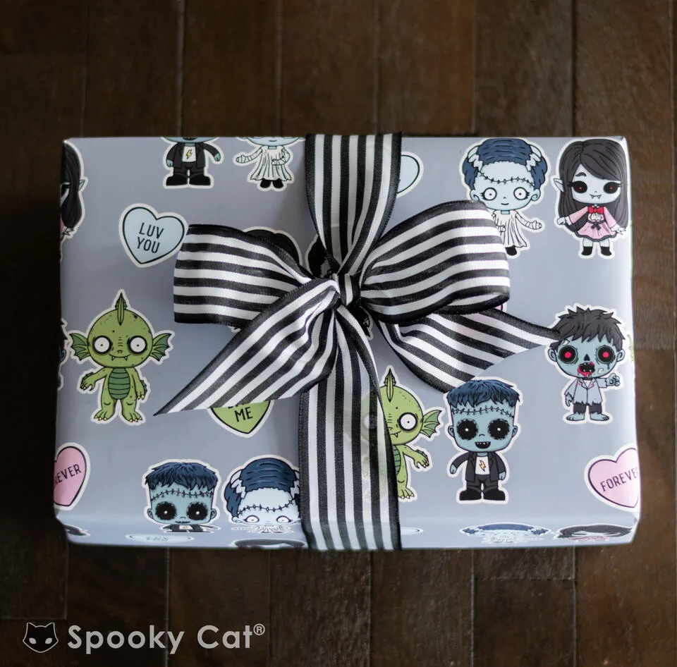 Kawaii Monsters Gift Wrap (1-sheet)