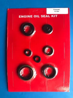 Kawasaki F5 Bighorn Engine Oil Seal Kit 350 1970 1971 Crank Clutch Kick Shift Seal 