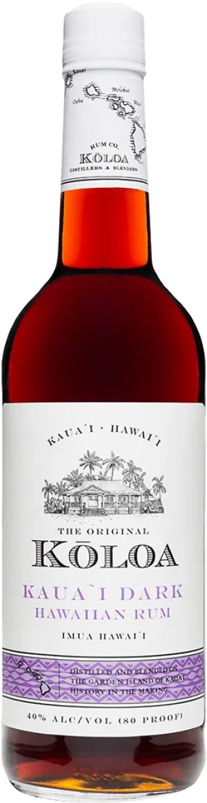 Koloa Kaua'i Dark Rum (750ml)