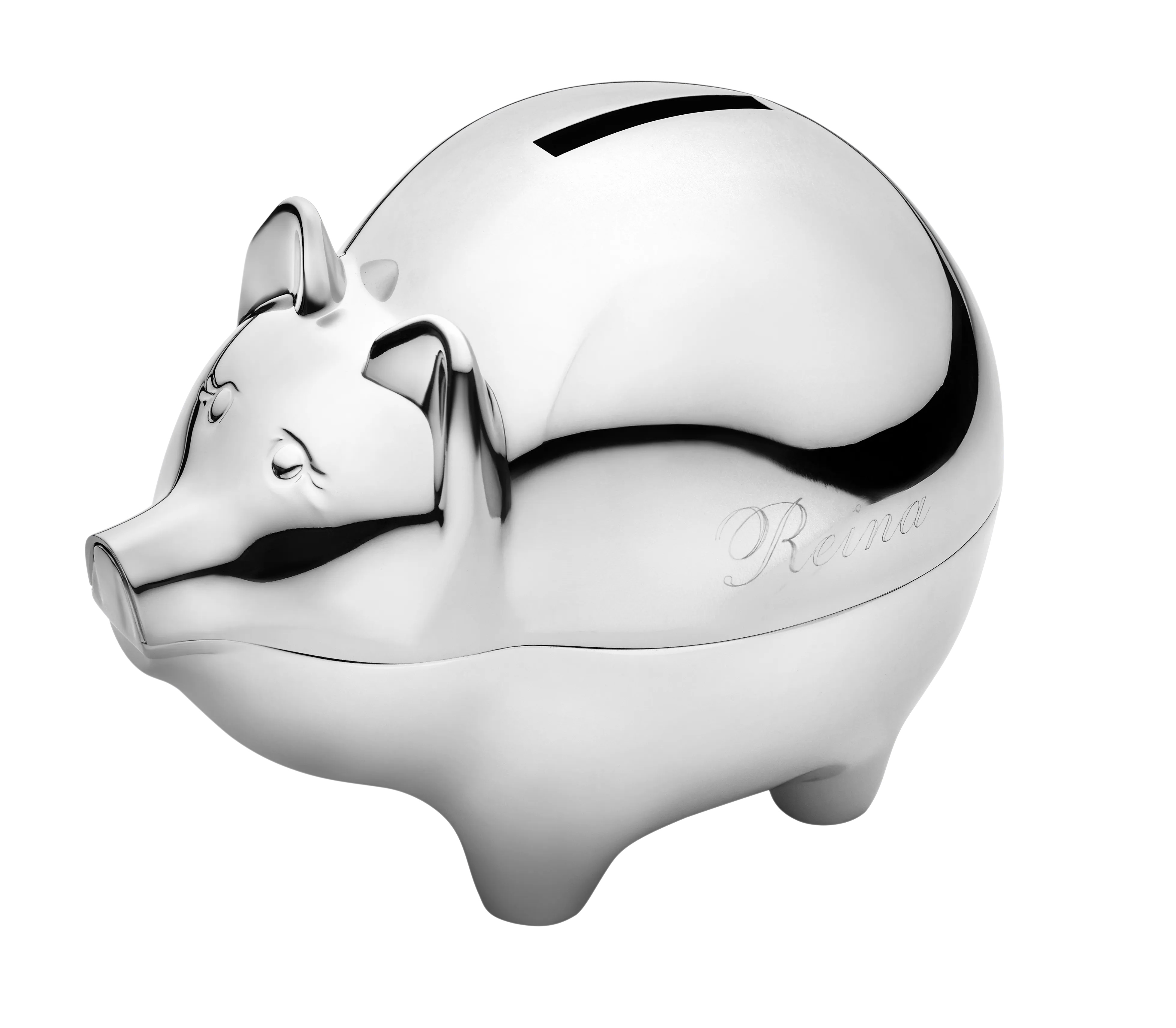 Krysaliis Silver-plate Piggy Baby Bank