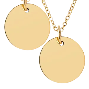 Large Disc Necklace