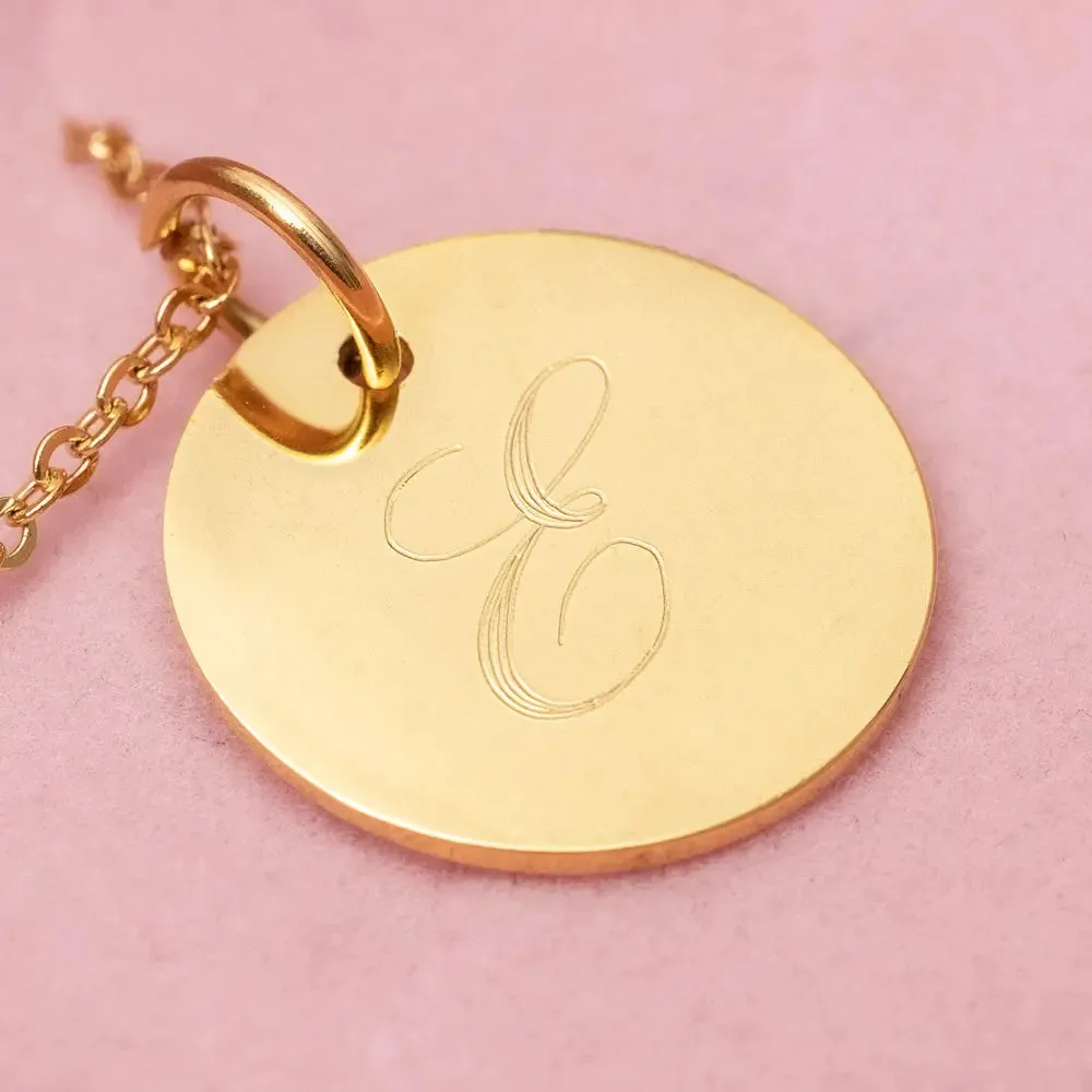 Large Disc Necklace