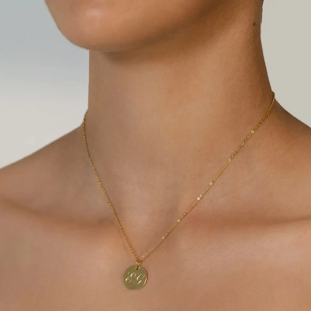 Large Disc Necklace