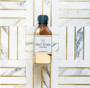 Lavender Small Salt Soak