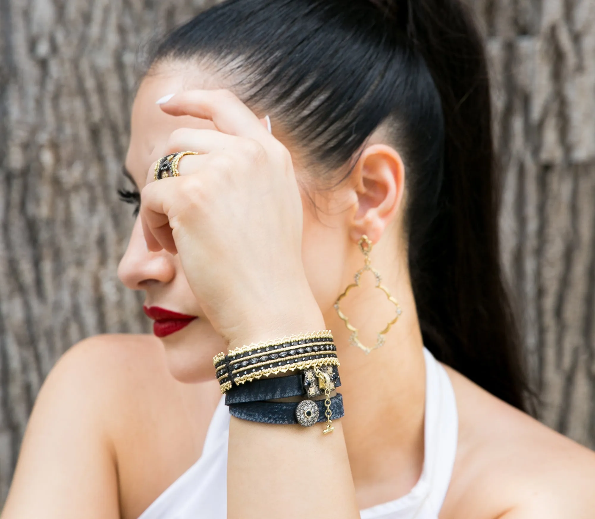 Leather Wrap Bracelet