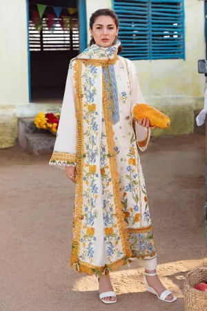 LEYA (ZL23-07 A) | Zaha Lawn Collection 2023 | Embroidered Unstitched Lawn Suits