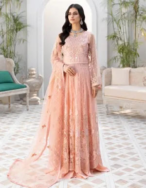 LF - 402 | Emaan Adeel Le Festa Premium Formals Vol 4 |  Unstitched Embroidered Chiffon Suits