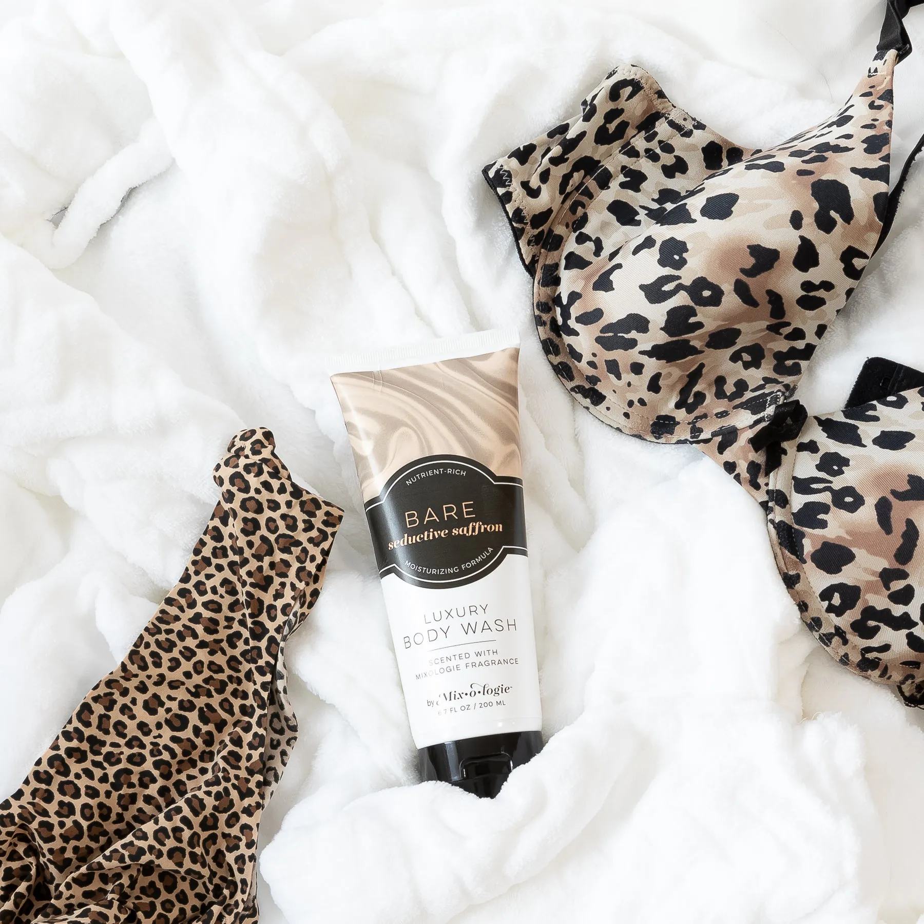 Luxury Body Wash & Shower Gel - Bare (seductive saffron) scent