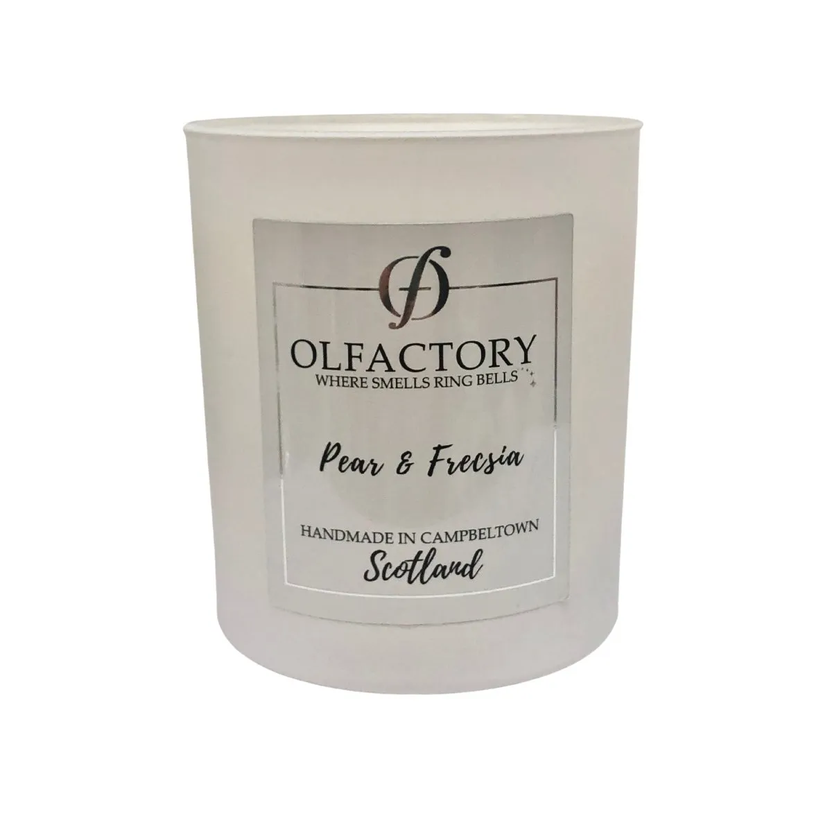 LUXURY SCENTED CANDLE - Pear & Freesia