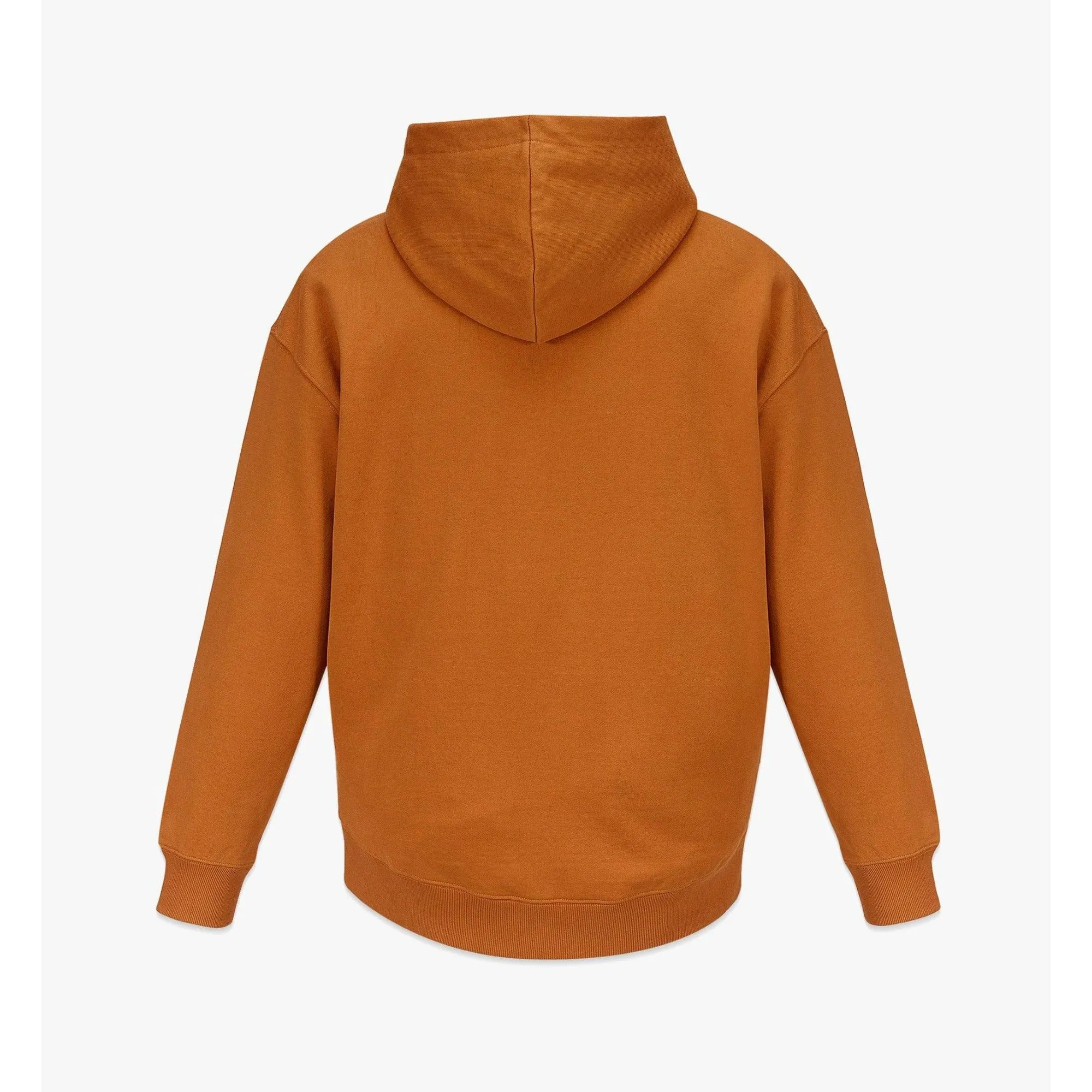 MCM Mens Classic Logo Cognac/Black Cotton Hoodie/Sweatshirt