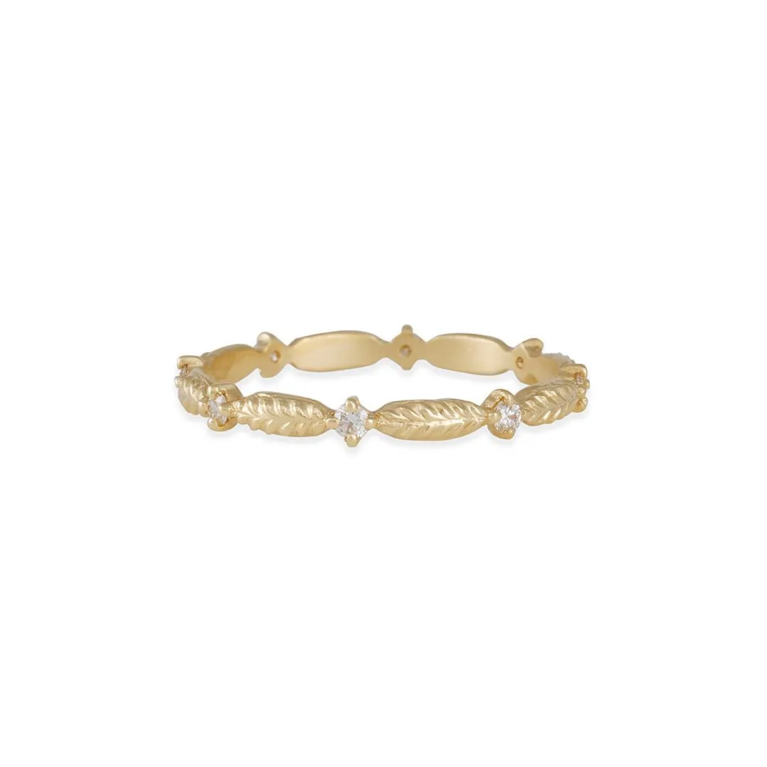 Megan Thorne - Evergreen Diamond Eternity Band