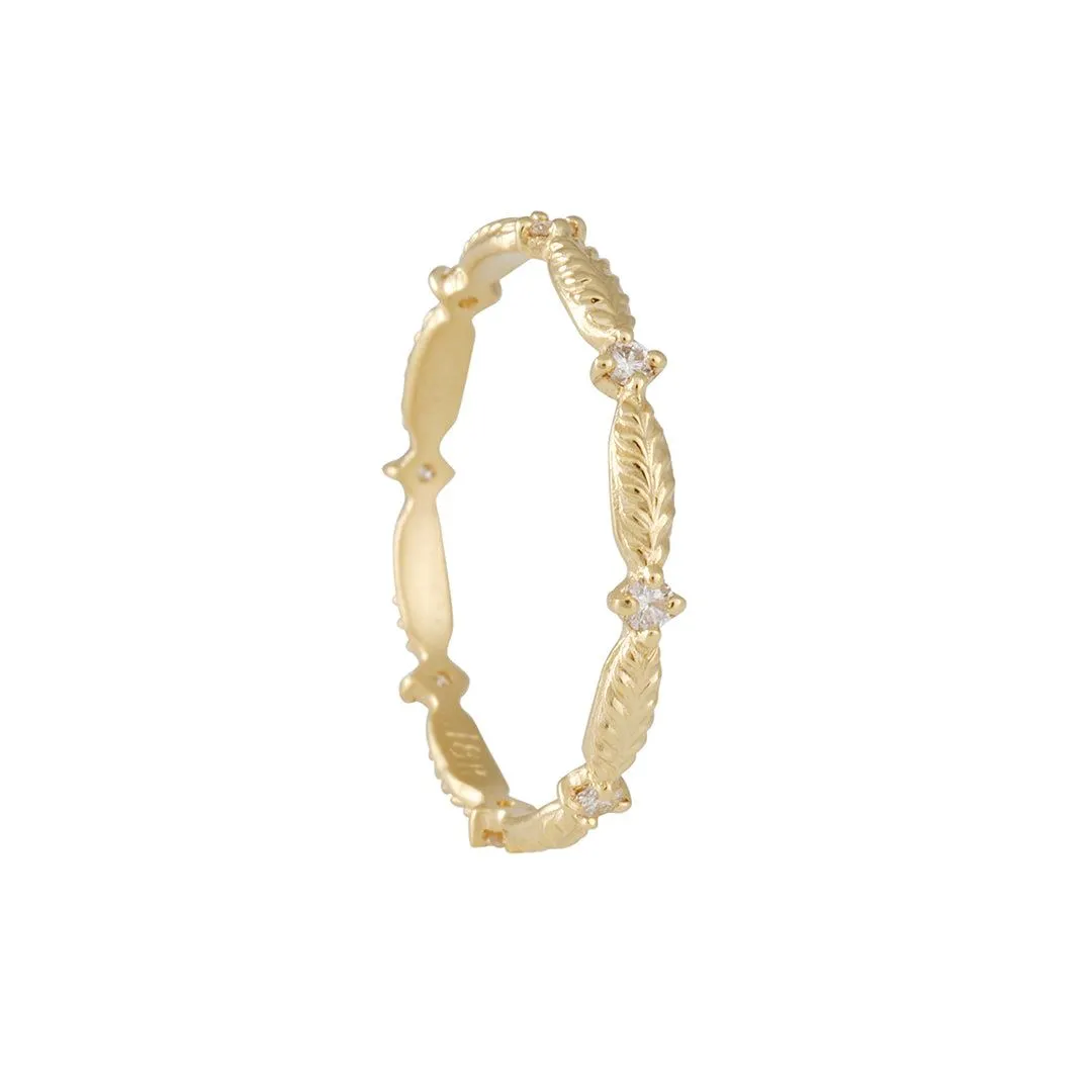 Megan Thorne - Evergreen Diamond Eternity Band